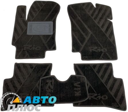 Композитные коврики в салон Kia Rio 2005-2011 (X) AVTO-Tex