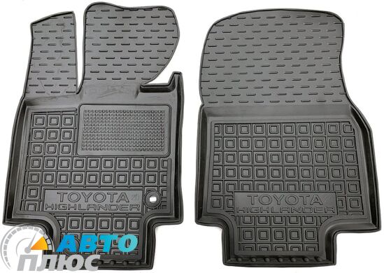 Передние коврики в автомобиль Toyota Highlander 4 2020- (AVTO-Gumm)