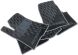 Композитные коврики в салон Toyota Avensis 2003-2009 (V) серые AVTO-Tex