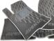 Композитные коврики в салон Toyota Avensis 2003-2009 (V) серые AVTO-Tex