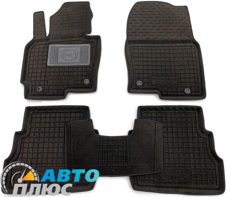 Гибридные коврики в салон Mazda CX-5 2012- USA (AVTO-Gumm)