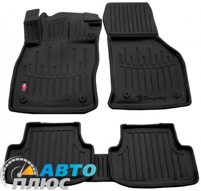 3D Коврики в салон автомобиля Volkswagen Golf 8 20-/Leon 20-/Audi A3 20- (Stingray)