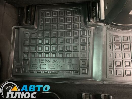Автомобильные коврики в салон Renault Scenic 4 2016- (AVTO-Gumm)