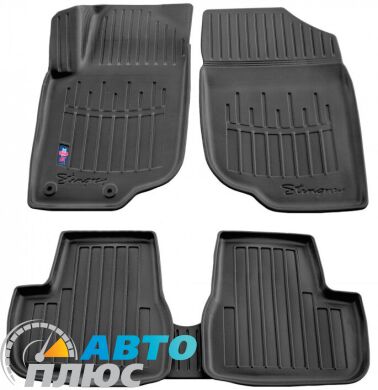 3D Коврики в салон автомобиля Peugeot 207 2006-2012 (Stingray)