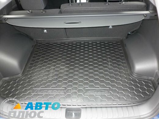 Автомобильный коврик в багажник Hyundai Tucson 2016- (Avto-Gumm)