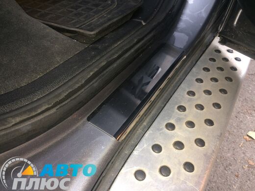 Накладки на пороги BMW X5 (E70) 2006- (Premium)