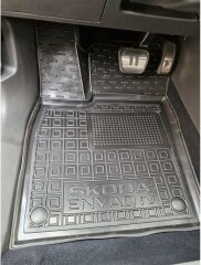 Автомобильные коврики в салон Skoda Enyaq 4 2021- (AVTO-Gumm)