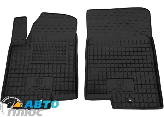 Передние коврики в автомобиль Kia Soul 2008-2014 (Avto-Gumm)