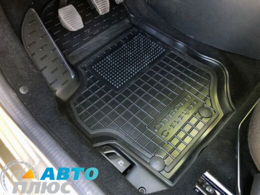 Водительский коврик в салон Citroen C-Elysee 2013- (Avto-Gumm)
