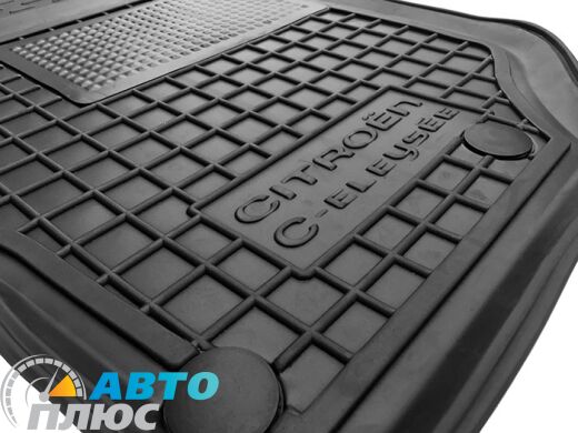 Водительский коврик в салон Citroen C-Elysee 2013- (Avto-Gumm)