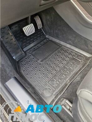Автомобільні килимки в салон Tesla Model S 2021- (AVTO-Gumm)