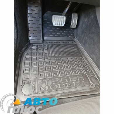 Автомобільні килимки в салон Tesla Model S 2021- (AVTO-Gumm)