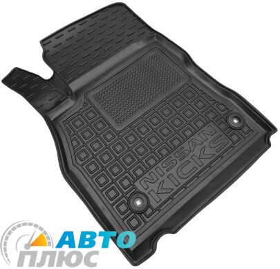 Водительский коврик в салон Nissan Kicks 2016- (AVTO-Gumm)