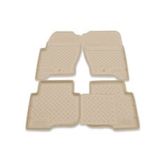 Автомобильные коврики в салон Hyundai Palisade 2025- 8 мест бежевые (AVTO-Gumm)