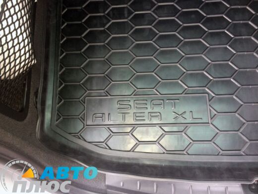 Автомобильный коврик в багажник Seat Altea XL 2006- верхняя полка (Avto-Gumm)