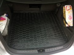 Автомобильный коврик в багажник Seat Altea XL 2006- верхняя полка (Avto-Gumm)
