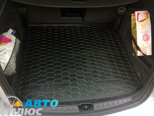 Автомобильный коврик в багажник Seat Altea XL 2006- верхняя полка (Avto-Gumm)