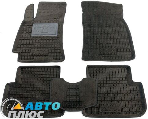 Гибридные коврики в салон Daewoo Lanos 1996- (Avto-Gumm)