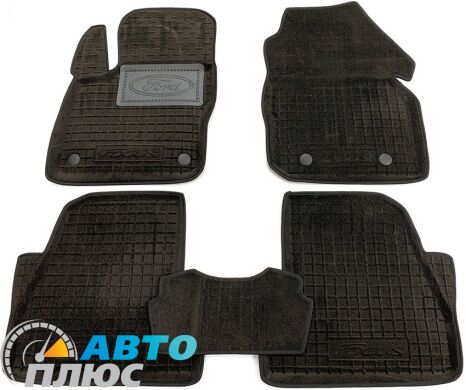 Гибридные коврики в салон Ford Focus 3 2011- (Avto-Gumm)