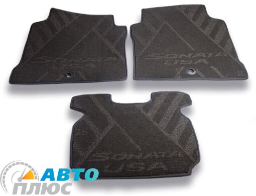 Композитні килимки в салон Hyundai Sonata LF/8 2016- USA (X) AVTO-Tex