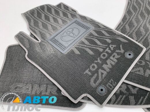 Композитные коврики в салон Toyota Camry 30 2001-2006 (V) серые AVTO-Tex