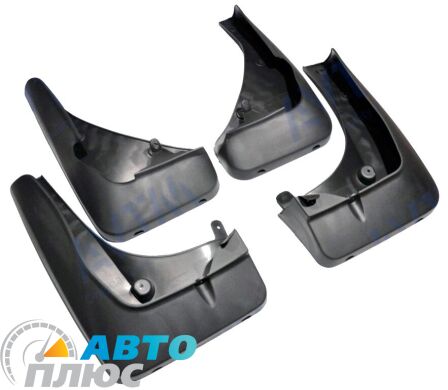 Комплект брызговиков BMW X5 (F15) 2013- с порогами (AVTM)