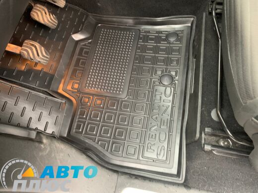 Передние коврики в автомобиль Renault Scenic 4 2016- (AVTO-Gumm)