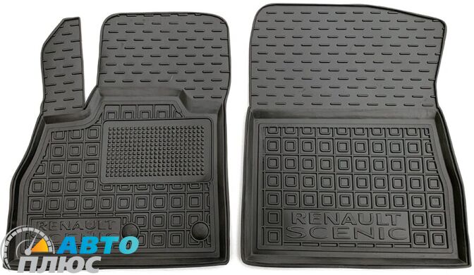 Передние коврики в автомобиль Renault Scenic 4 2016- (AVTO-Gumm)
