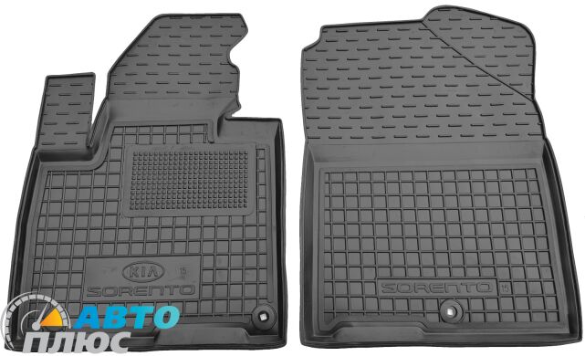 Передні килимки в автомобіль Kia Sorento 2015- (Avto-Gumm)