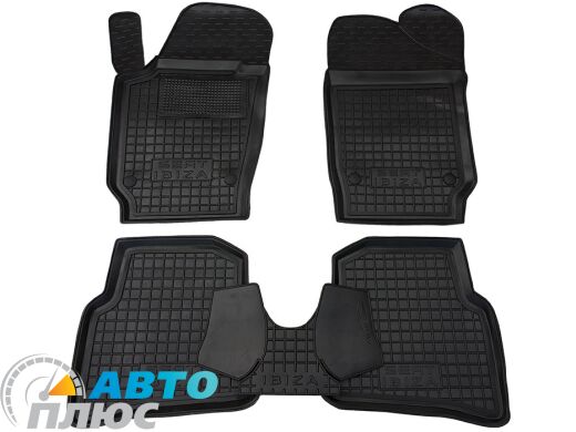 Автомобильные коврики в салон Seat Ibiza (6J) 2008- (Avto-Gumm)