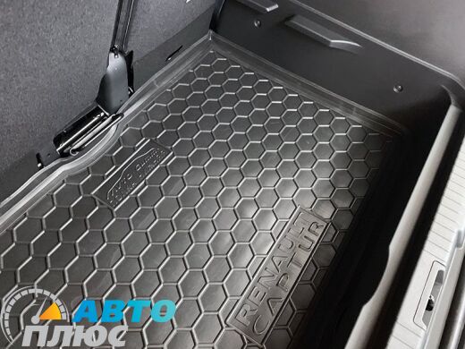 Автомобильный коврик в багажник Renault Captur 2015- нижняя полка (Avto-Gumm)