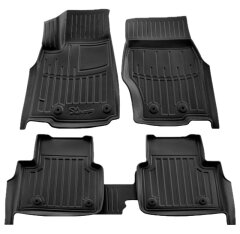 3D Коврики в салон автомобиля Jeep Grand Cherokee (WL) 2021- 7 мест (Stingray)