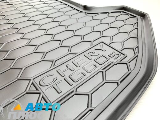 Автомобильный коврик в багажник Chery Tiggo 5 2015- (Avto-Gumm)