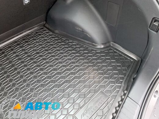 Автомобильный коврик в багажник Toyota bZ4X 2022- (AVTO-Gumm)