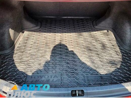 Автомобильный коврик в багажник Toyota Corolla 2013- USA (AVTO-Gumm)