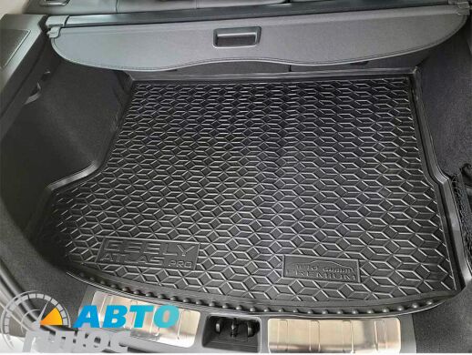 Автомобильный коврик в багажник Geely Atlas Pro 2022- Premium (AVTO-Gumm)