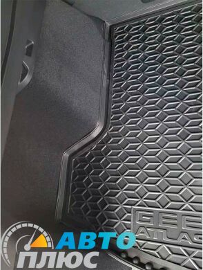 Автомобильный коврик в багажник Geely Atlas Pro 2022- Premium (AVTO-Gumm)
