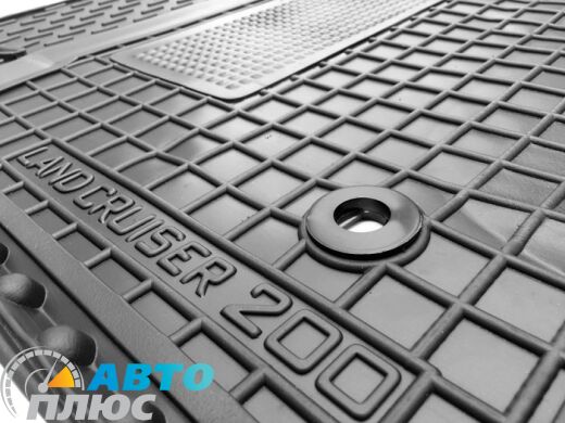 Водительский коврик в салон Toyota Land Cruiser 200 2007-2012 (Avto-Gumm)