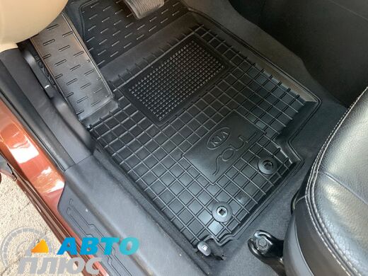 Водительский коврик в салон Kia Soul 2008-2014 (Avto-Gumm)