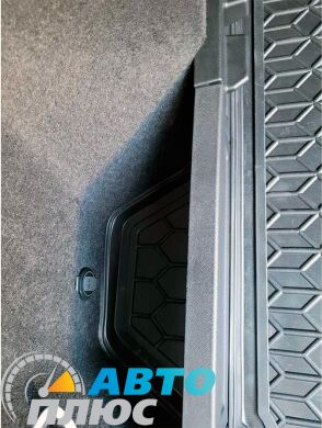 Автомобильный коврик в багажник Audi Q4 e-tron 2021- нижняя полка (AVTO-Gumm)