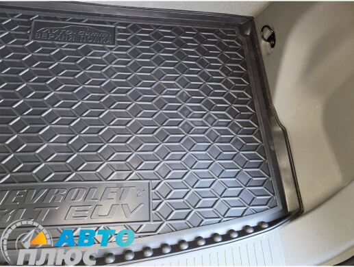 Автомобильный коврик в багажник Chevrolet Bolt EUV 2022- верхняя полка (AVTO-Gumm)