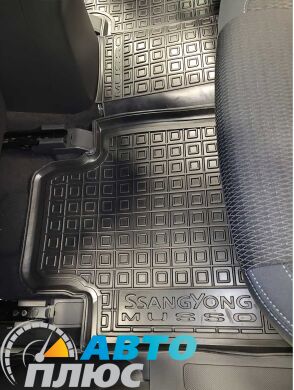 Автомобильные коврики в салон SsangYong Musso 2 Grand 2018- (AVTO-Gumm)