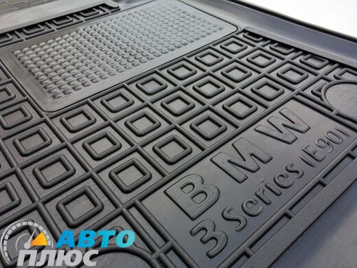 Водительский коврик в салон BMW 3 (E90/91) 2005- (Avto-Gumm)