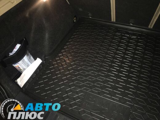 Автомобильный коврик в багажник BMW X1 (E84) 2008-2014 (Avto-Gumm)