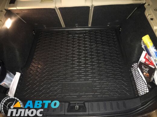 Автомобильный коврик в багажник BMW X1 (E84) 2008-2014 (Avto-Gumm)