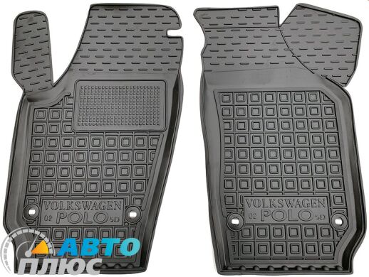 Передние коврики в автомобиль Volkswagen Polo Hatchback 2001- (Avto-Gumm)