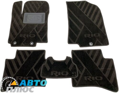 Композитные коврики в салон Kia Rio 2015- (X) AVTO-Tex