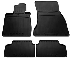 Резиновые коврики в салон BMW 7 (G11) 2015- (Stingray)