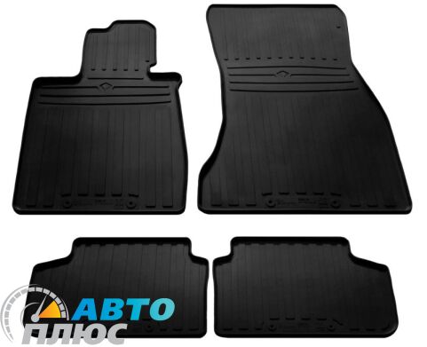 Резиновые коврики в салон BMW 7 (G11) 2015- (Stingray)
