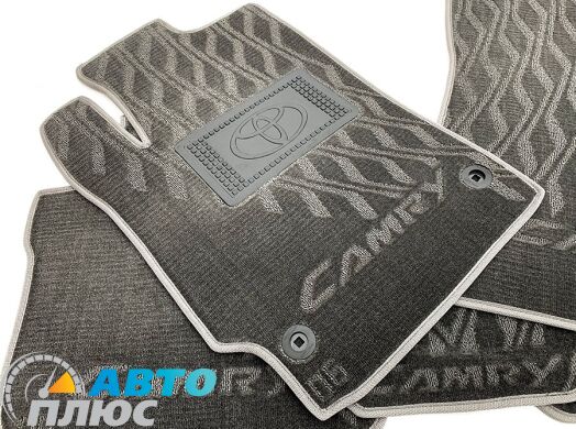 Композитные коврики в салон Toyota Camry 40 2006- (V) серые AVTO-Tex